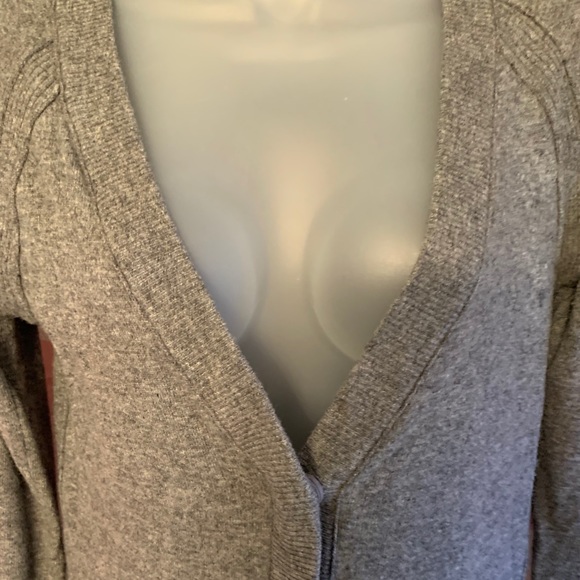 Lambs Wool & Cashmere Long Cardigan - Picture 5 of 8